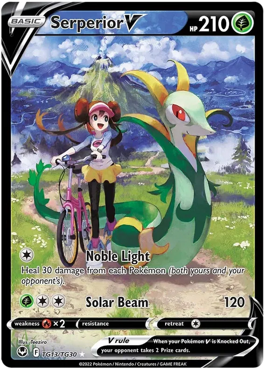 Serperior V TG13/TG30 Silver Tempest Trainer Gallery