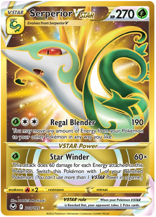 Serperior VSTAR 210/195 Silver Tempest