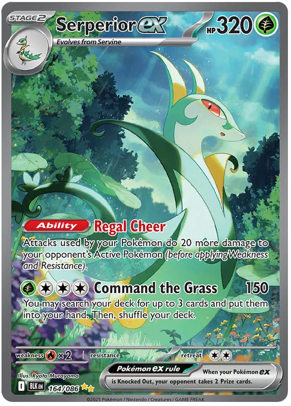 Serperior ex 164/086 Black Bolt