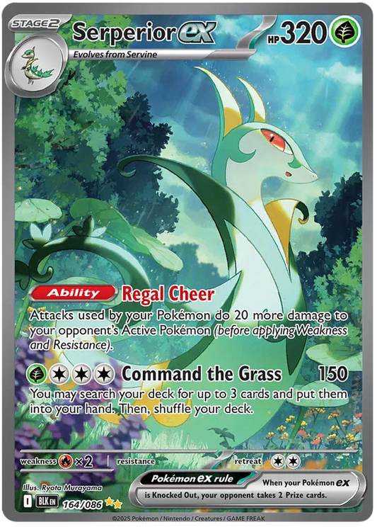 Serperior ex 164/086 Black Bolt