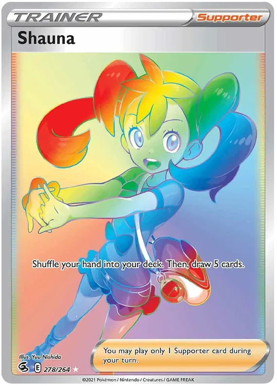 Shauna 278/264 Sword & Shield Fusion Strike