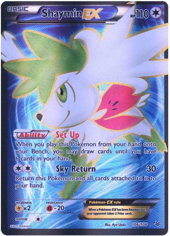 Shaymin EX 106/108 Roaring Skies