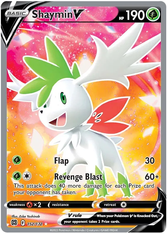 Shaymin V 152/172 Sword & Shield Brilliant Stars