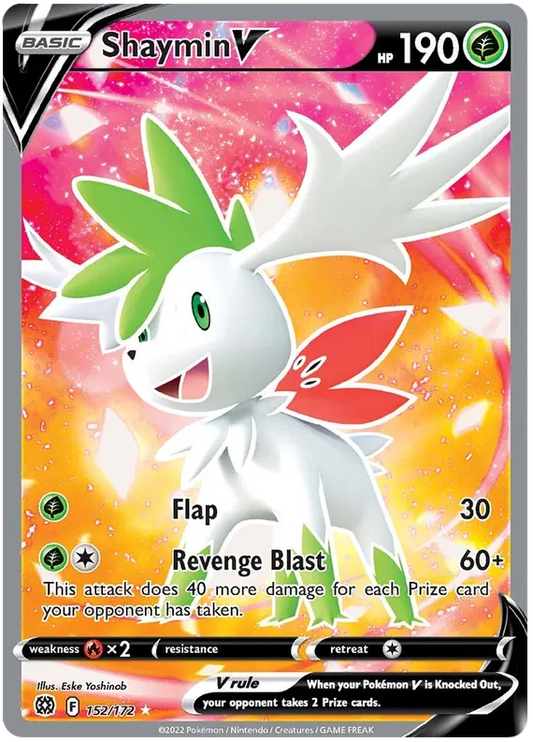 Shaymin V 152/172 Sword & Shield Brilliant Stars
