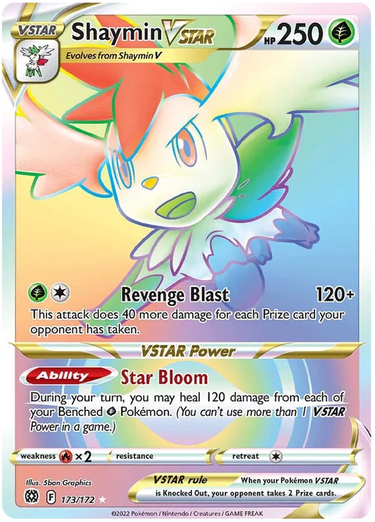 Shaymin VSTAR 173/172 Brilliant Stars