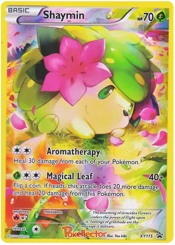 Shaymin XY115 Promos