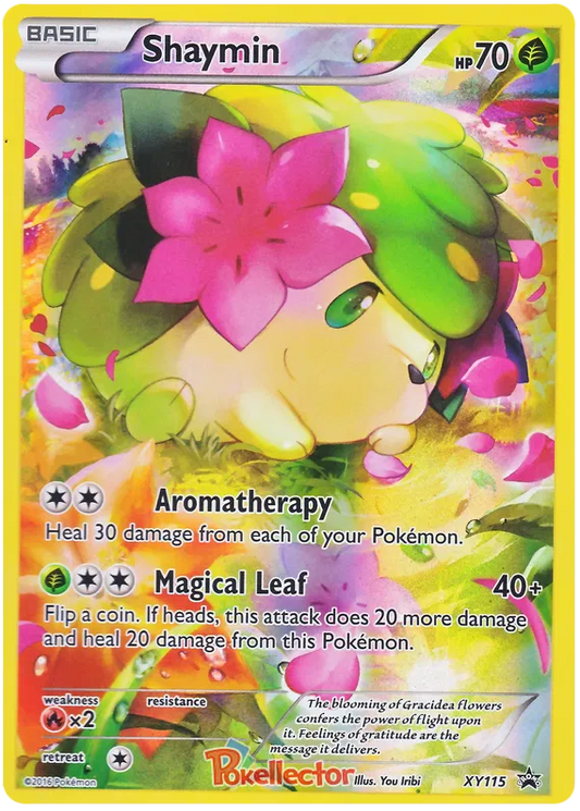 Shaymin XY115 Promos