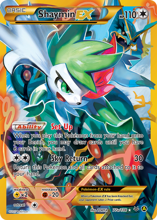 Shaymin EX - 77a/108 X/Y Promo