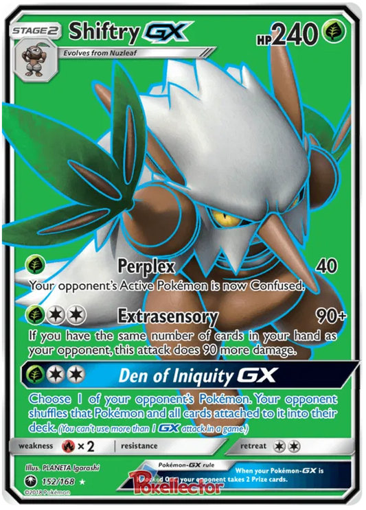 Shiftry GX 152/168 Celestial Storm