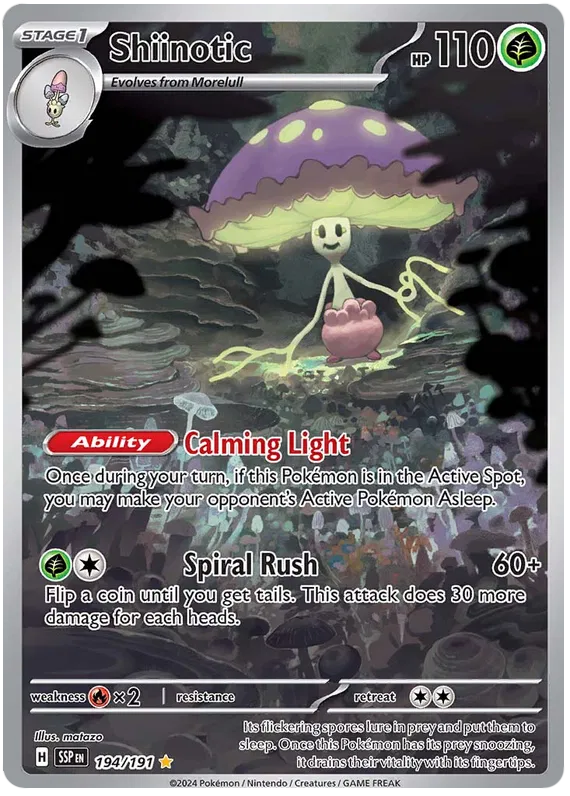 Shiinotic 194/191 Surging Sparks