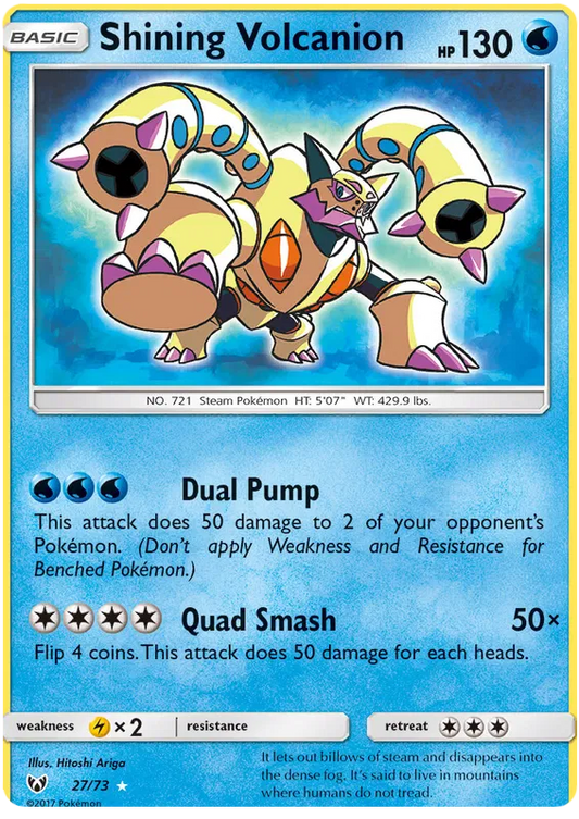Shining Volcanion 27/73 Shining Legends
