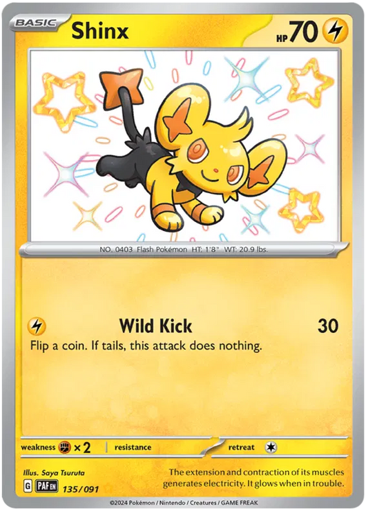 Shinx 135/091 Paldean Fates