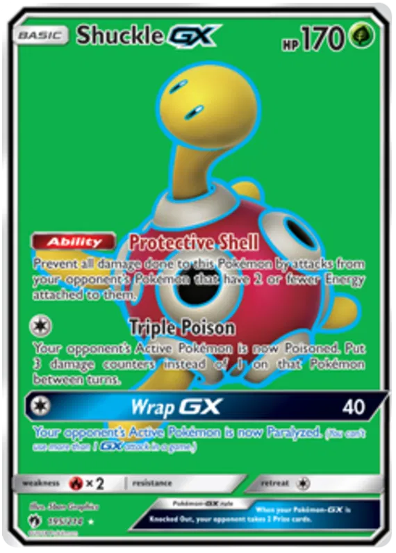 Shuckle GX 195/214 Lost Thunder