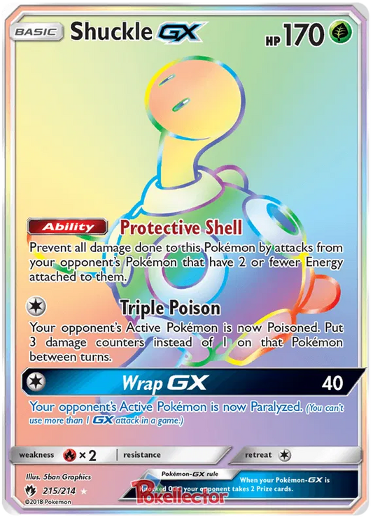 Shuckle GX 215/214 Lost Thunder
