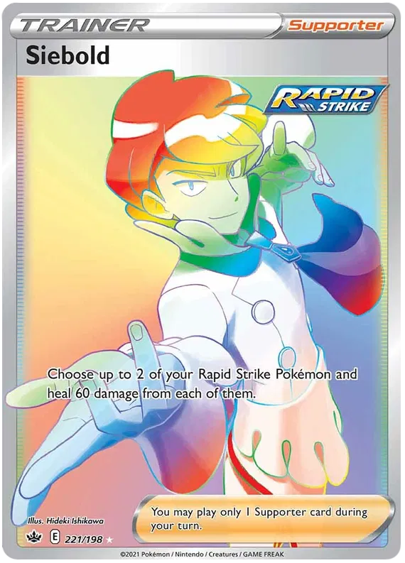 Siebold 221/198 Sword & Shield Chilling Reign