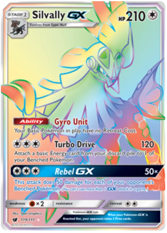 Silvally GX 119/111 Crimson Invasion