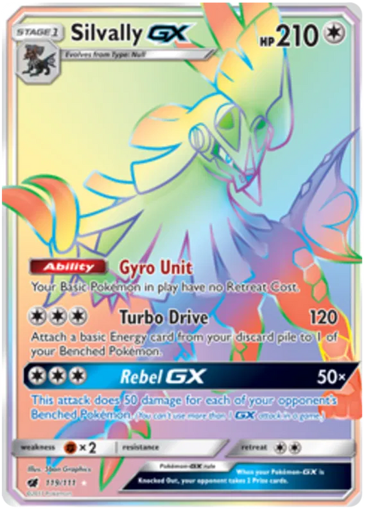 Silvally GX 119/111 Crimson Invasion