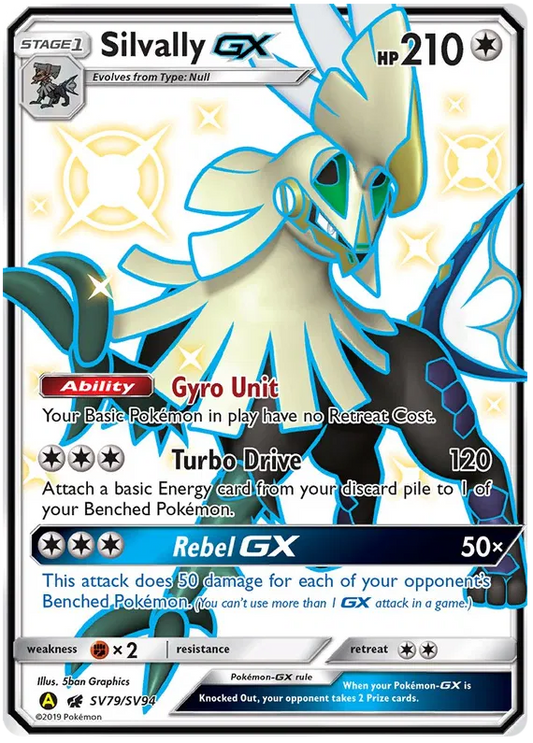 Silvally GX SV79/SV94 Hidden Fates