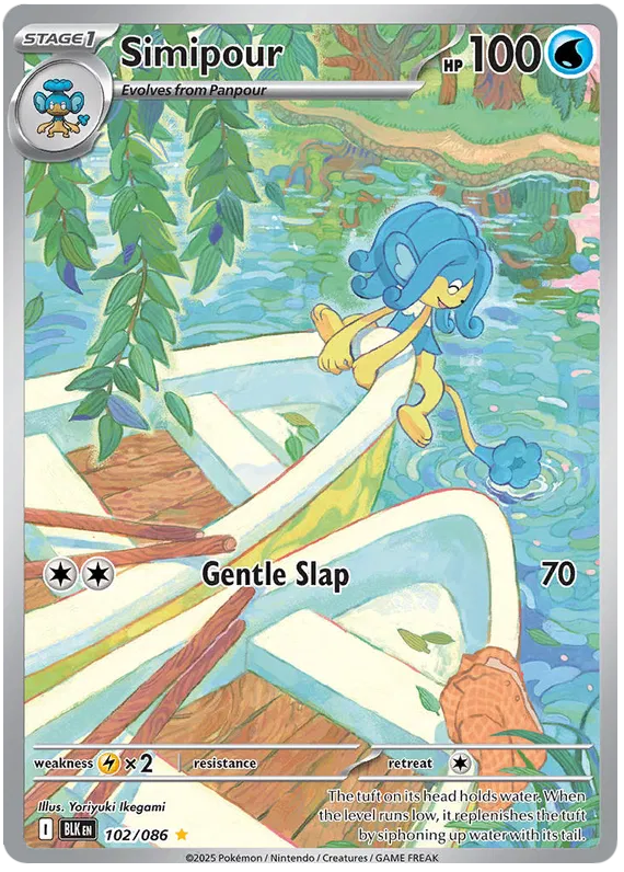 Simipour 102/086 Black Bolt