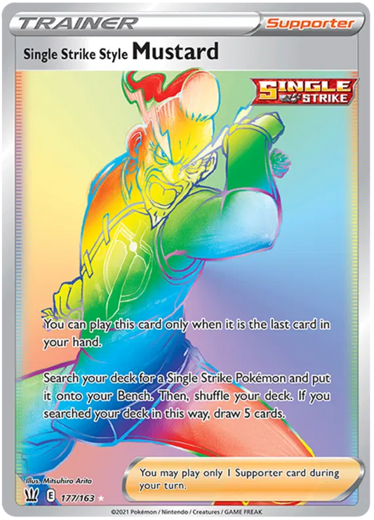 Single Strike Style Mustard 177/163 Battle Styles