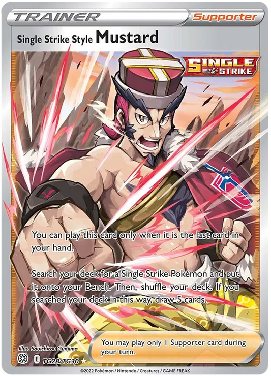 Single Strike Style Mustard TG28/TG30 Brilliant Stars Trainer Gallery