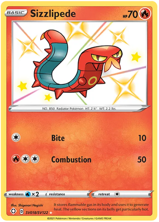 Sizzlipede SV018/SV122 Shining Fates