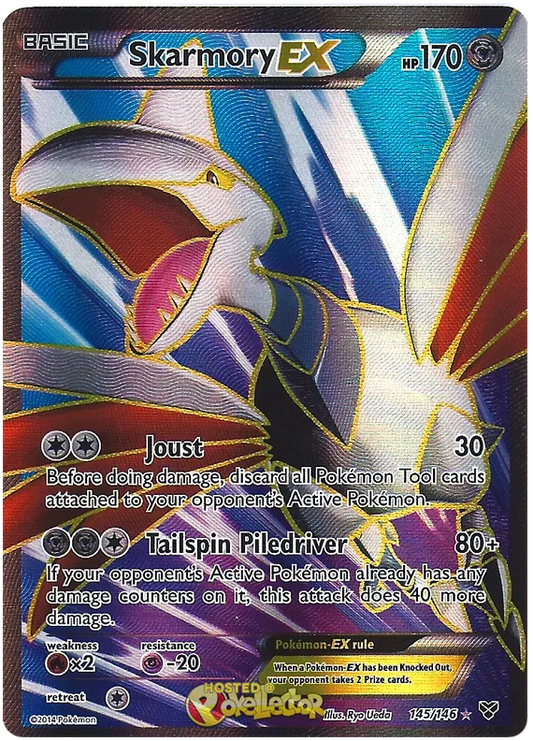 Skarmory EX Full Art 145/146 X/Y