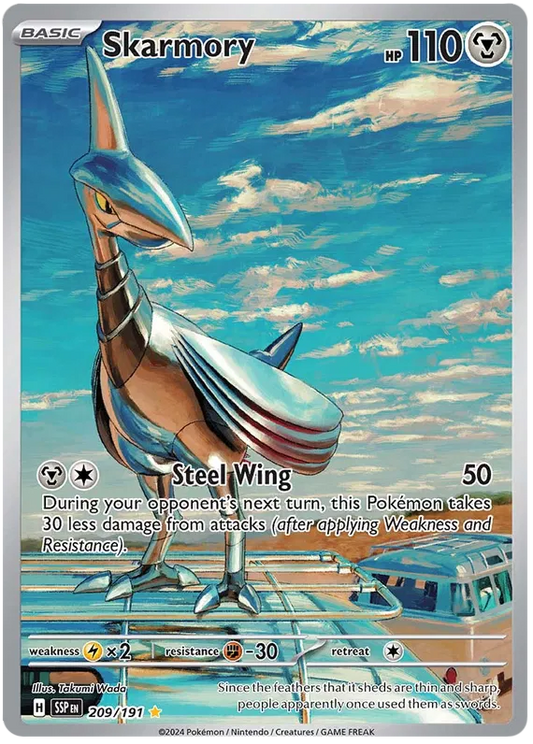 Skarmory 209/191 Surging Sparks