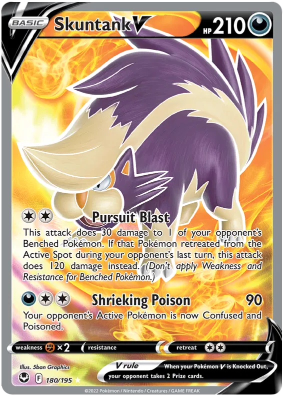 Skuntank V 180/195 Silver Tempest