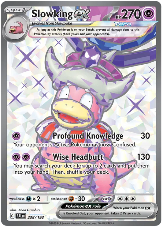 Slowking ex 238/193 Paldea Evolved