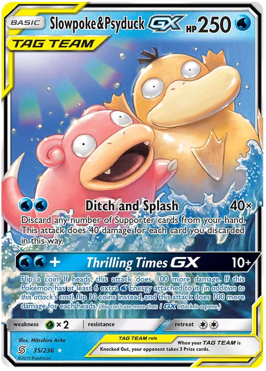 Slowpoke & Psyduck GX 35/236 Unified Minds