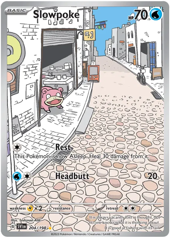 Slowpoke 204/198 Scarlet & Violet Base Set