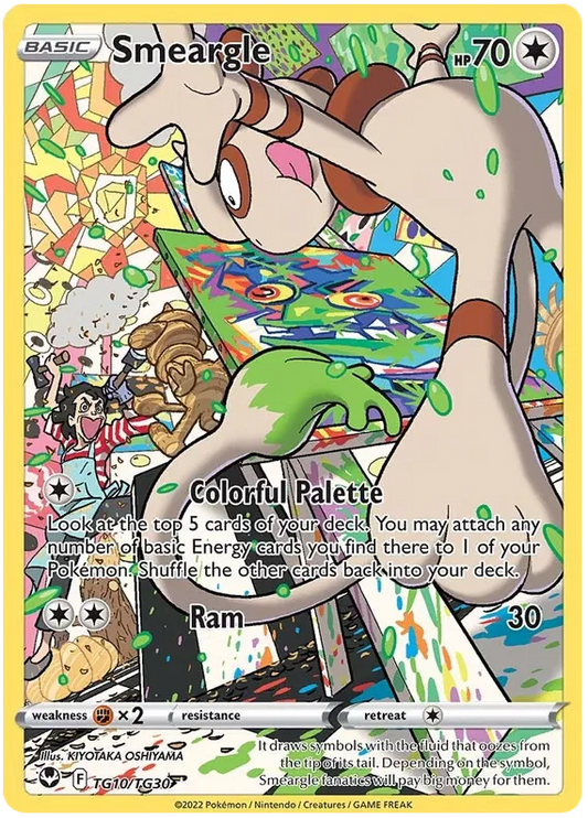 Smeargle TG10/TG30 Silver Tempest Trainer Gallery