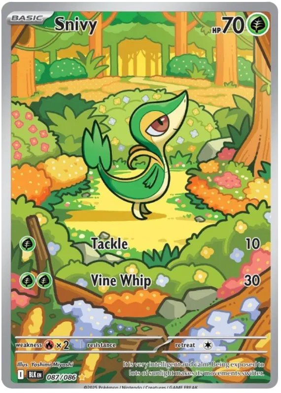 Snivy 087/086 Black Bolt