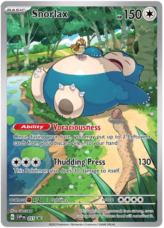 Snorlax 051 Scarlet & Violet Promo