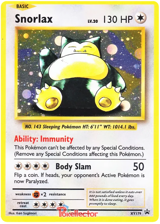 Snorlax XY179 Promos