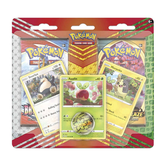 Snorlax Morpeko Applin 2-Pack Blister