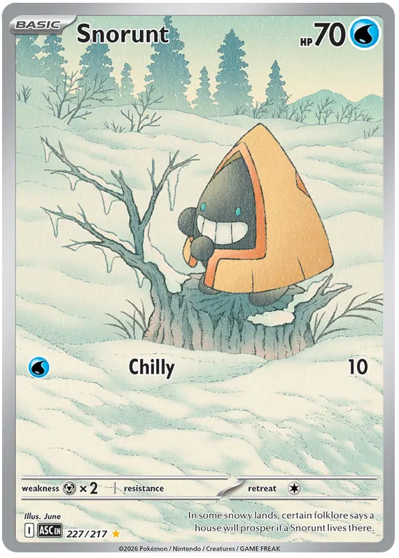 Snorunt 227/217 Ascended Heroes