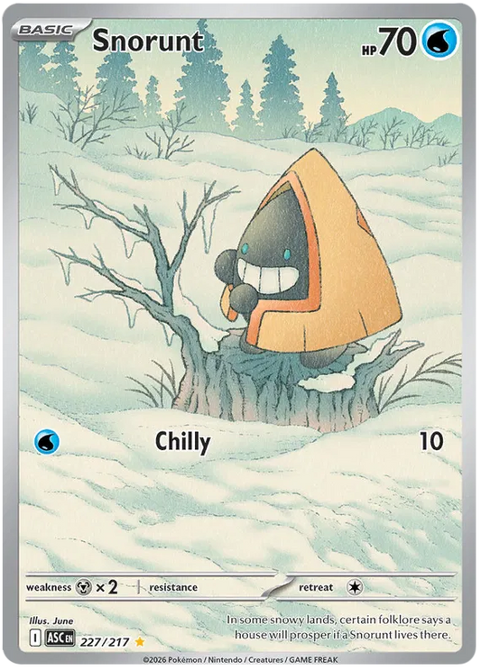 Snorunt 227/217 Ascended Heroes