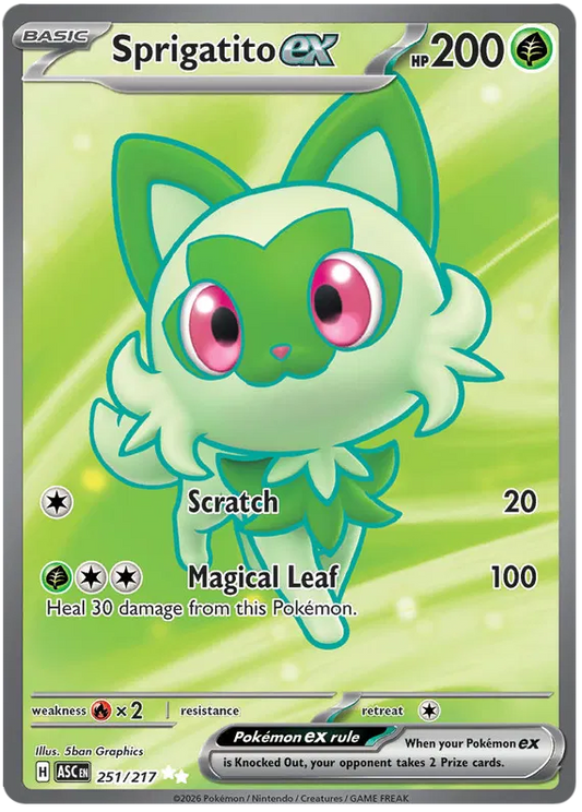 Sprigatito ex 251/217 Ascended Heroes