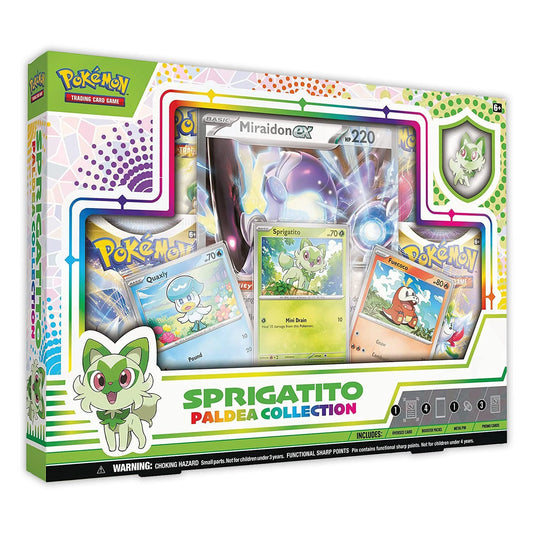 Paldea Collection Sprigatito & Miraidon ex