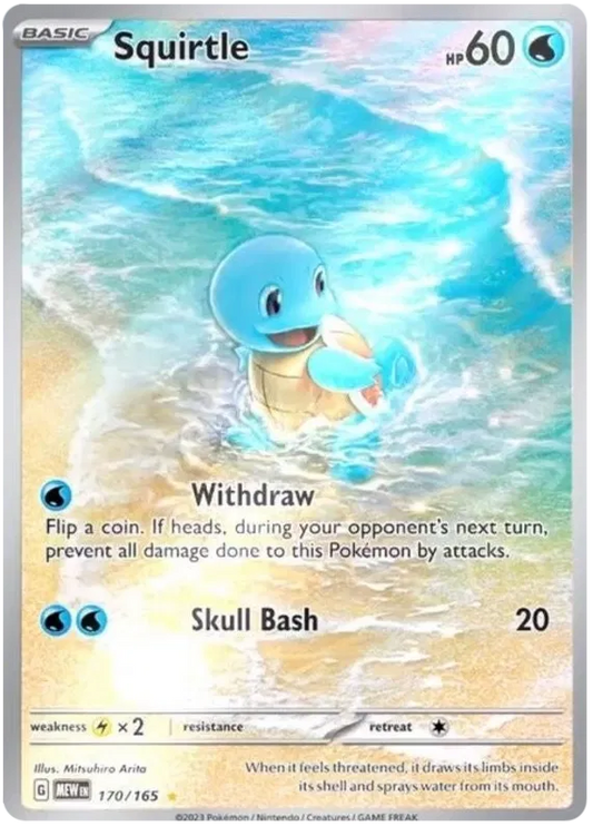 Squirtle 170/165 Scarlet & Violet 151