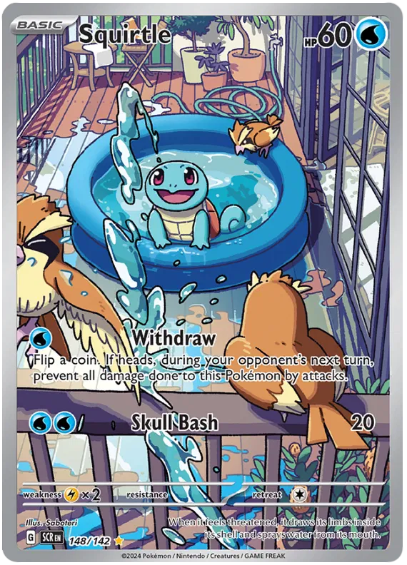 Squirtle 148/142 Stellar Crown