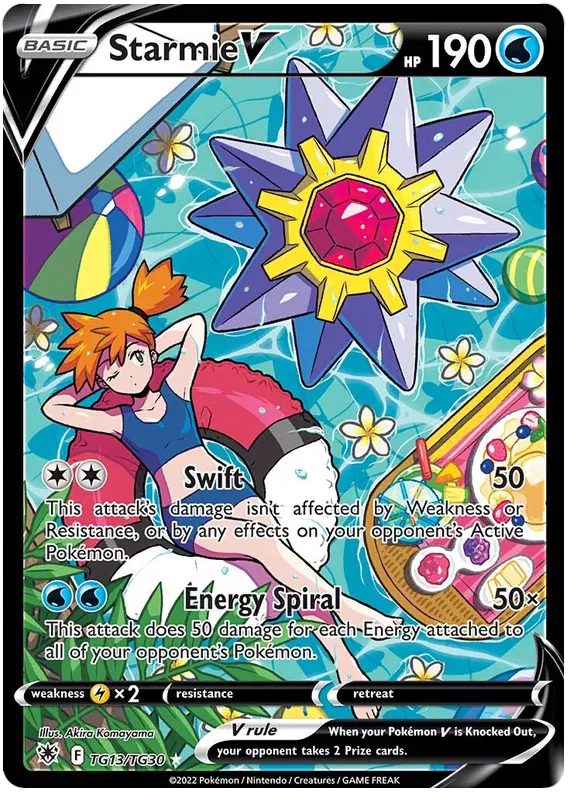 Starmie V TG13/TG30 Astral Radiance Trainer Gallery