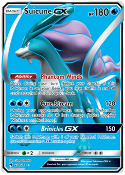 Suicune GX 200/214 Lost Thunder