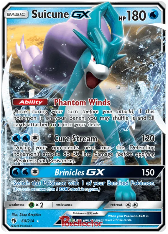 Suicune GX 60/214 Lost Thunder