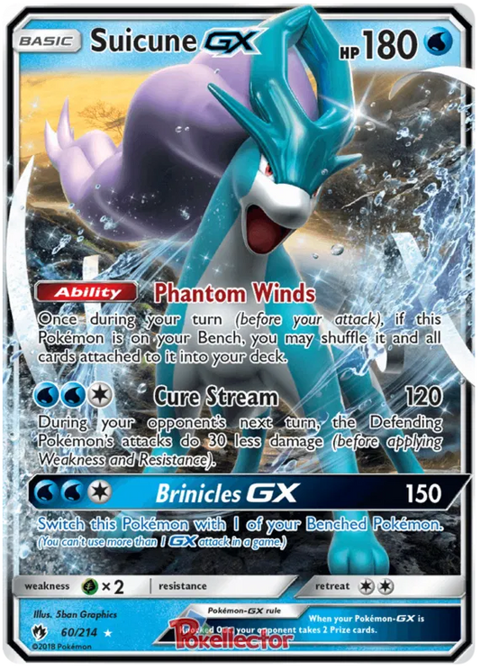 Suicune GX 60/214 Lost Thunder