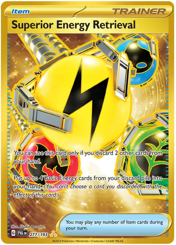 Superior Energy Retrieval 277/193 Paldea Evolved