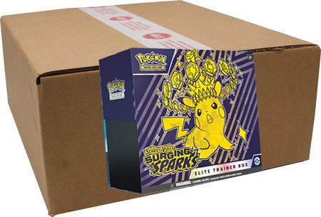 Surging Sparks - ETB - Elite Trainer Box Case