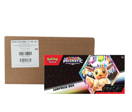 Prismatic Evolutions Surprise Box Case